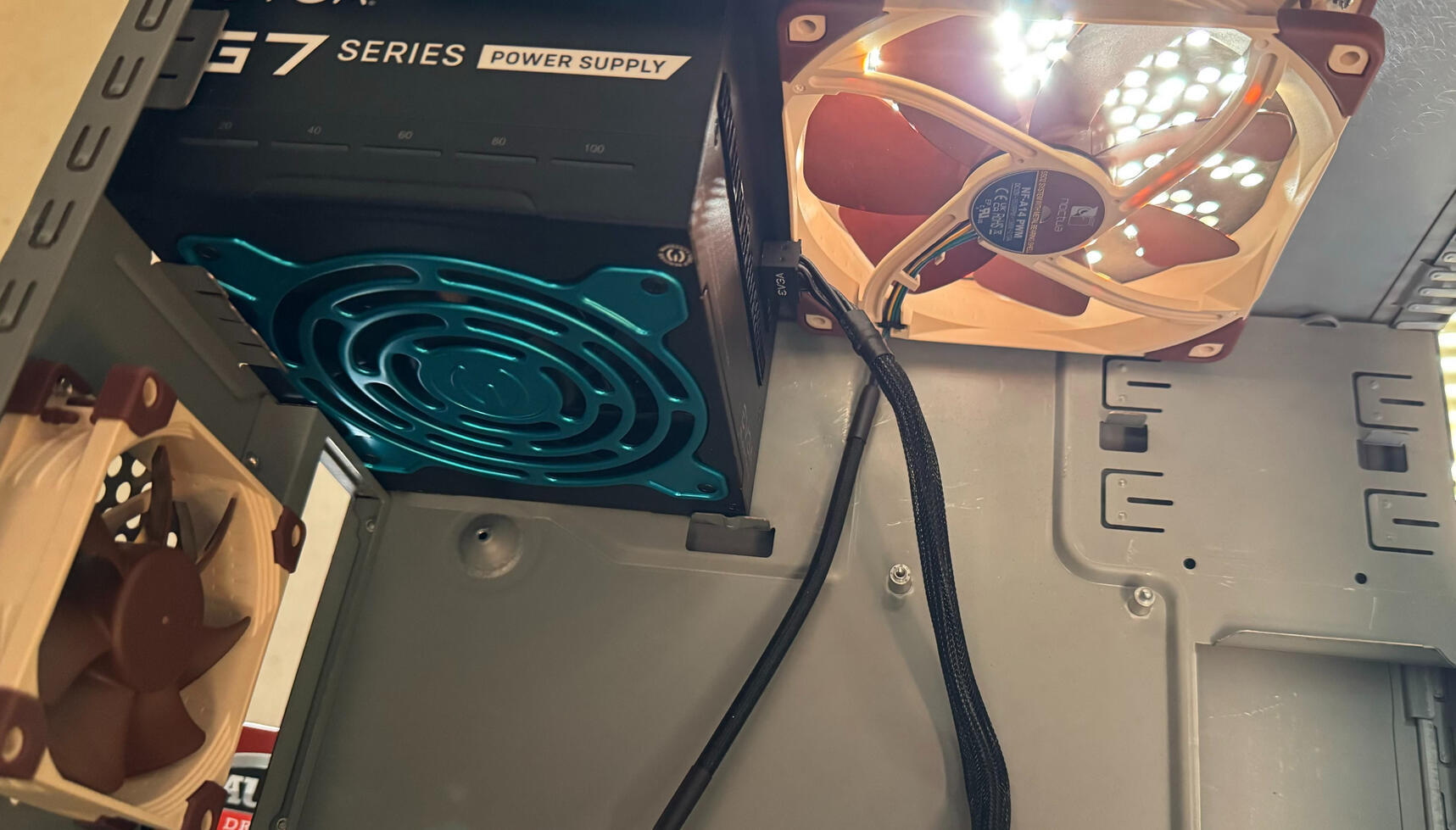 PSU + fan fitment